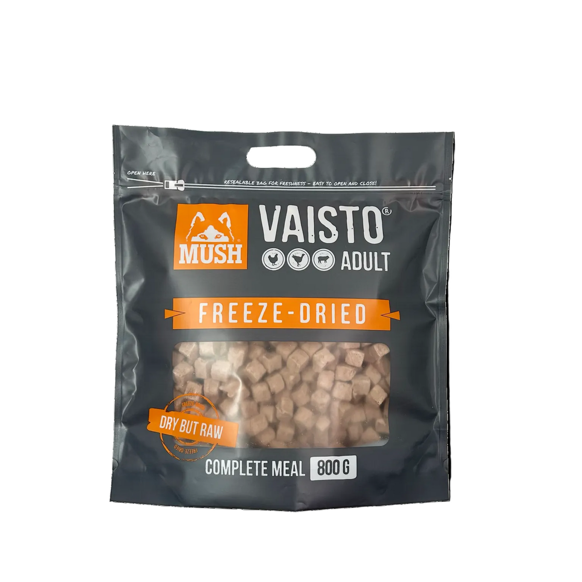 MUSH Vaisto Harmaa Freeze-Dried
