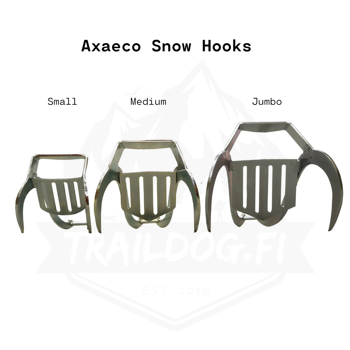 Axaeco Snow Hook Steel Medium
