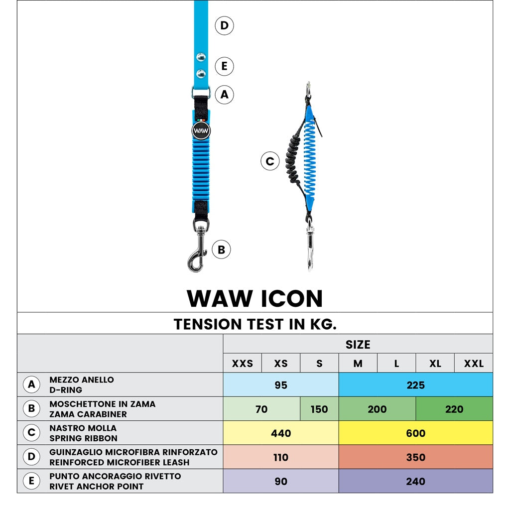 WAW Icon Antishock Leash