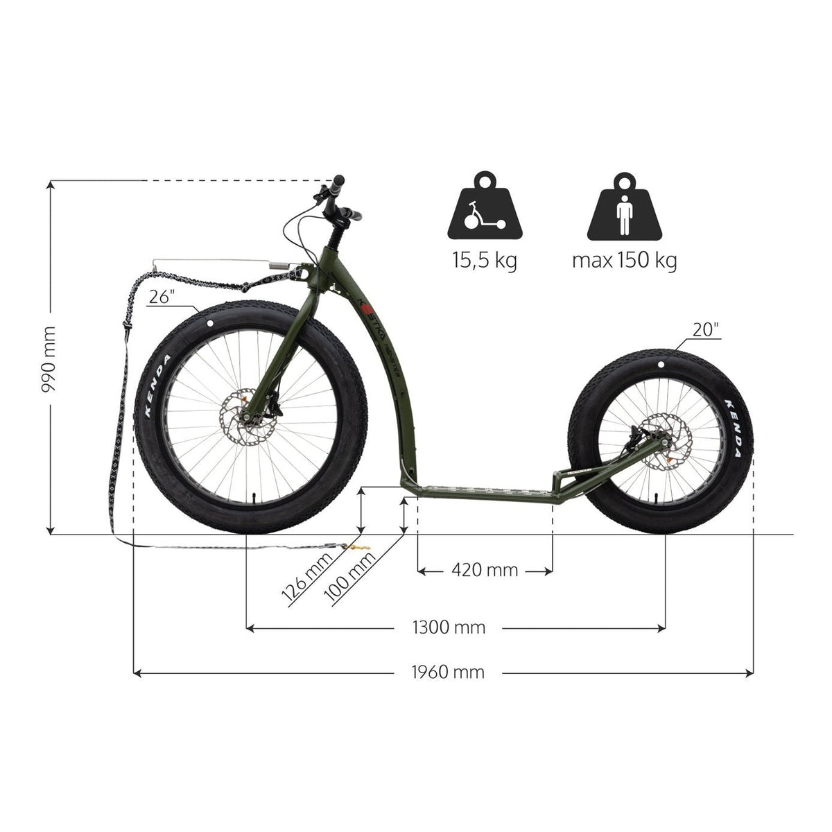 Kostka Monster Max Dog (G6) vetovarustein